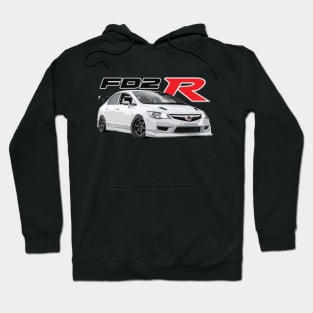 dohc TYPE R FD2 sedan JDM Championship White Tuned Hoodie